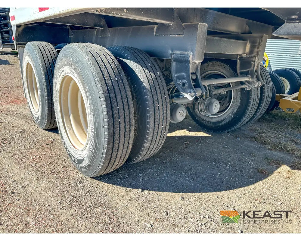 Demco 40’ Hopper Bottom Grain Trailer - 1,130 Bushel Heaped Capacity Roll Tarp Grain Trailers