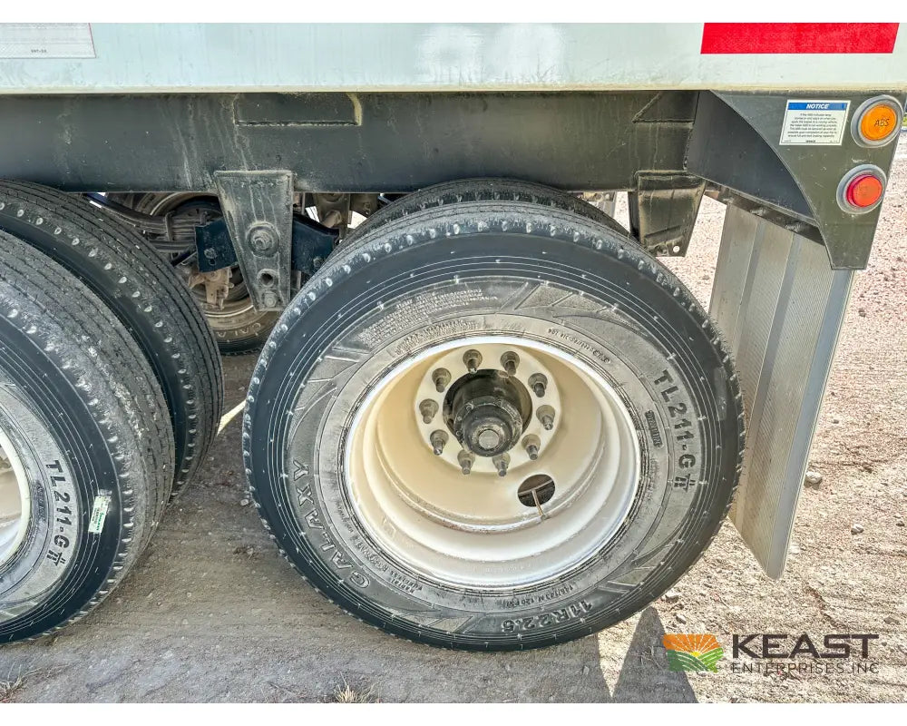 Demco 40’ Hopper Bottom Grain Trailer - 1,130 Bushel Heaped Capacity Roll Tarp Grain Trailers