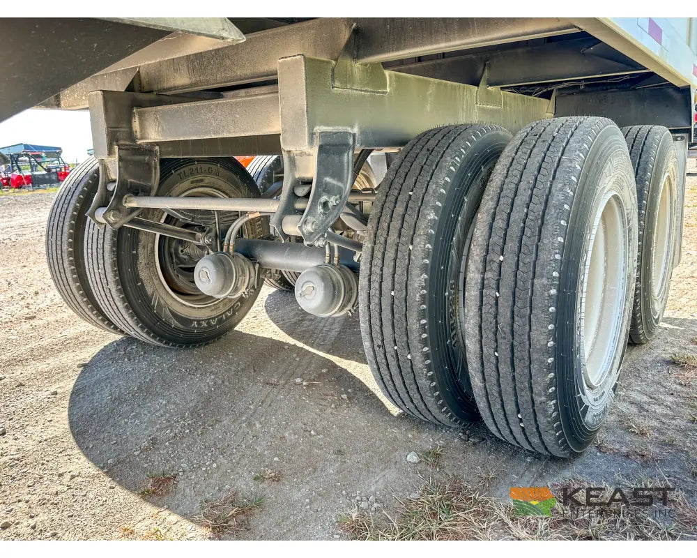 Demco 40’ Hopper Bottom Grain Trailer - 1,130 Bushel Heaped Capacity Roll Tarp Grain Trailers