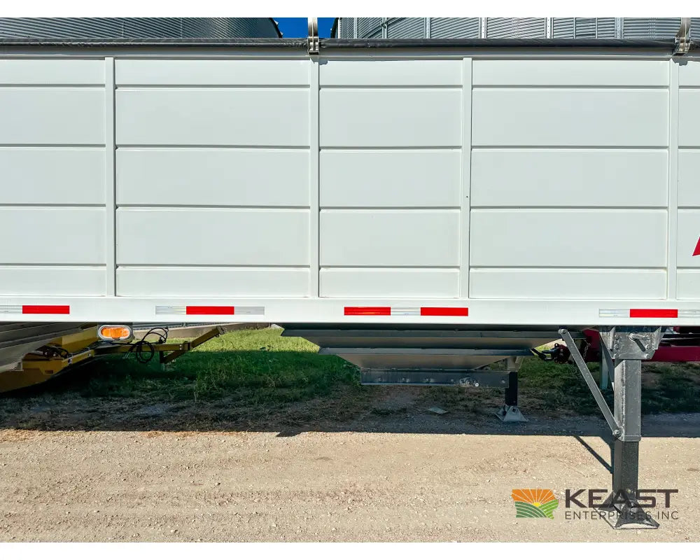Demco 40’ Hopper Bottom Grain Trailer - 1,130 Bushel Heaped Capacity Roll Tarp Grain Trailers