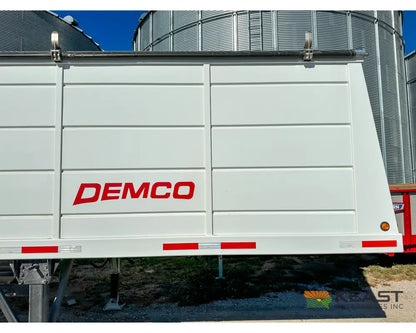 Demco 40’ Hopper Bottom Grain Trailer - 1,130 Bushel Heaped Capacity Roll Tarp Grain Trailers