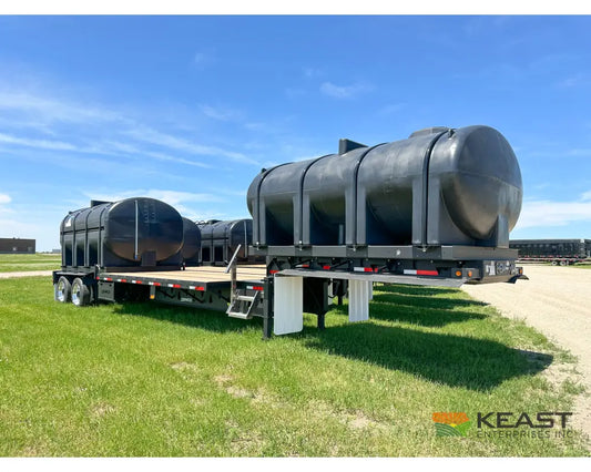 Demco 42’ Sprayer Liquid Tender Trailer - Dual 3,250 Gal Tanks 15’6’’ Deck Space Liquid Tender Trailers