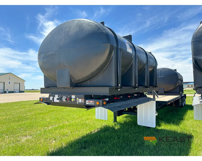 Demco 42’ Sprayer Liquid Tender Trailer - Dual 3,250 Gal Tanks 15’6’’ Deck Space Liquid Tender Trailers