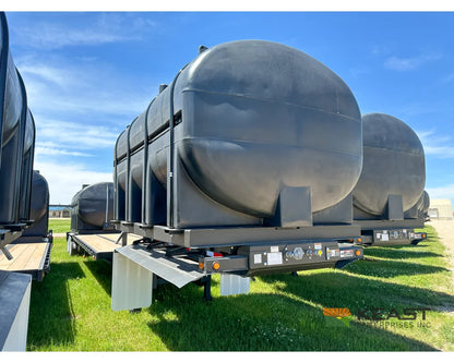 Demco 42’ Sprayer Liquid Tender Trailer - Dual 3,250 Gal Tanks 15’6’’ Deck Space Liquid Tender Trailers