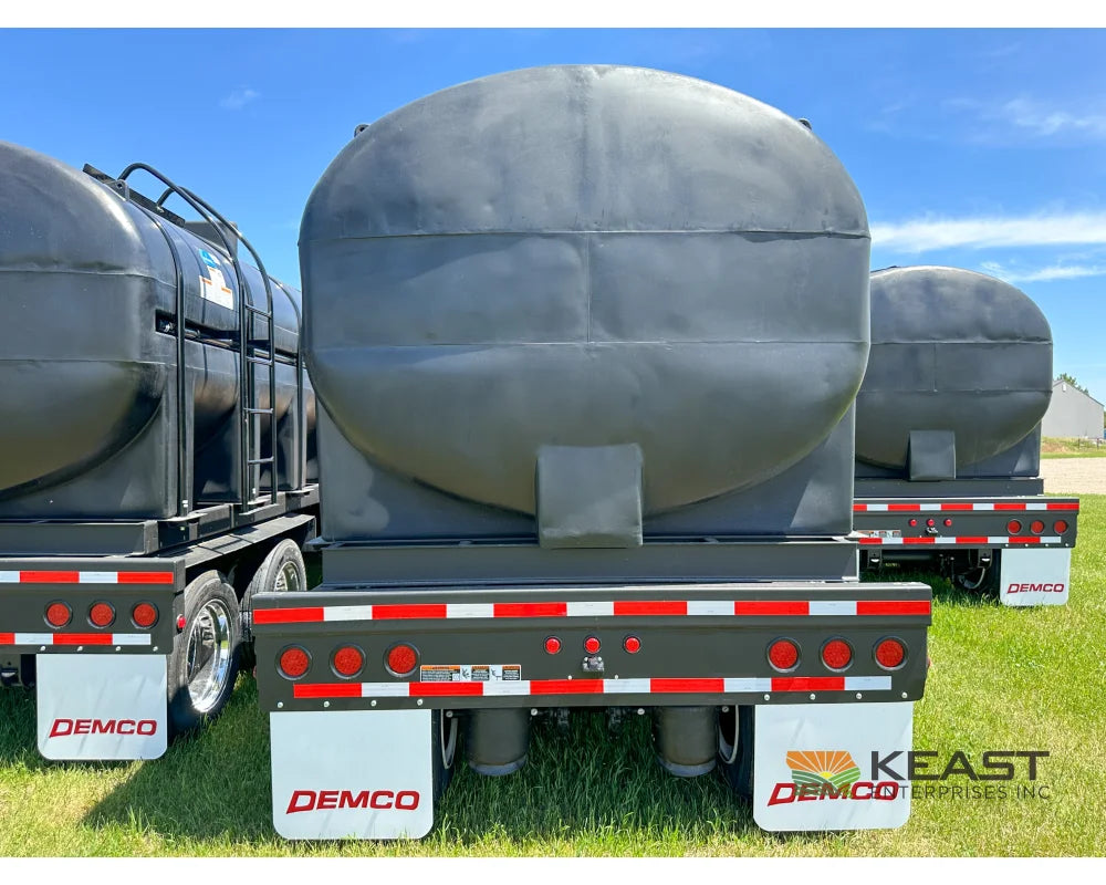 Demco 42’ Sprayer Liquid Tender Trailer - Dual 3,250 Gal Tanks 15’6’’ Deck Space Liquid Tender Trailers