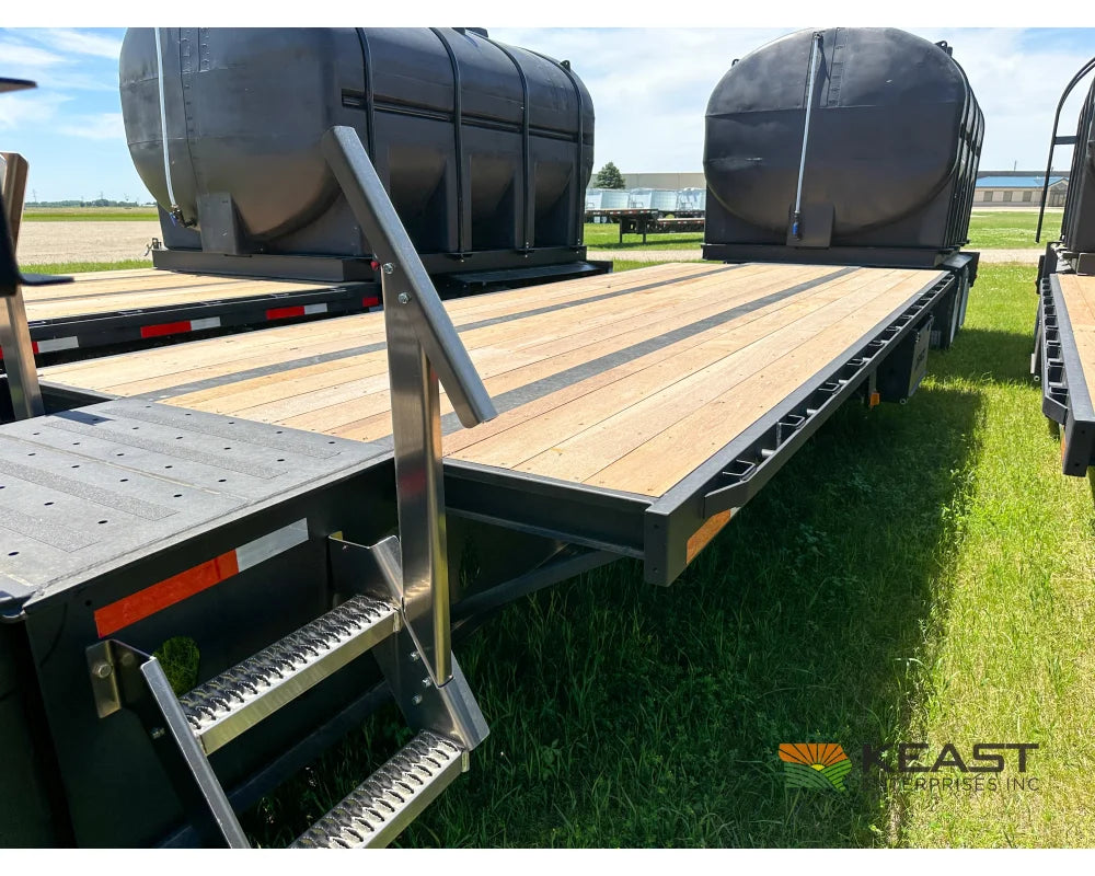 Demco 42’ Sprayer Liquid Tender Trailer - Dual 3,250 Gal Tanks 15’6’’ Deck Space Liquid Tender Trailers