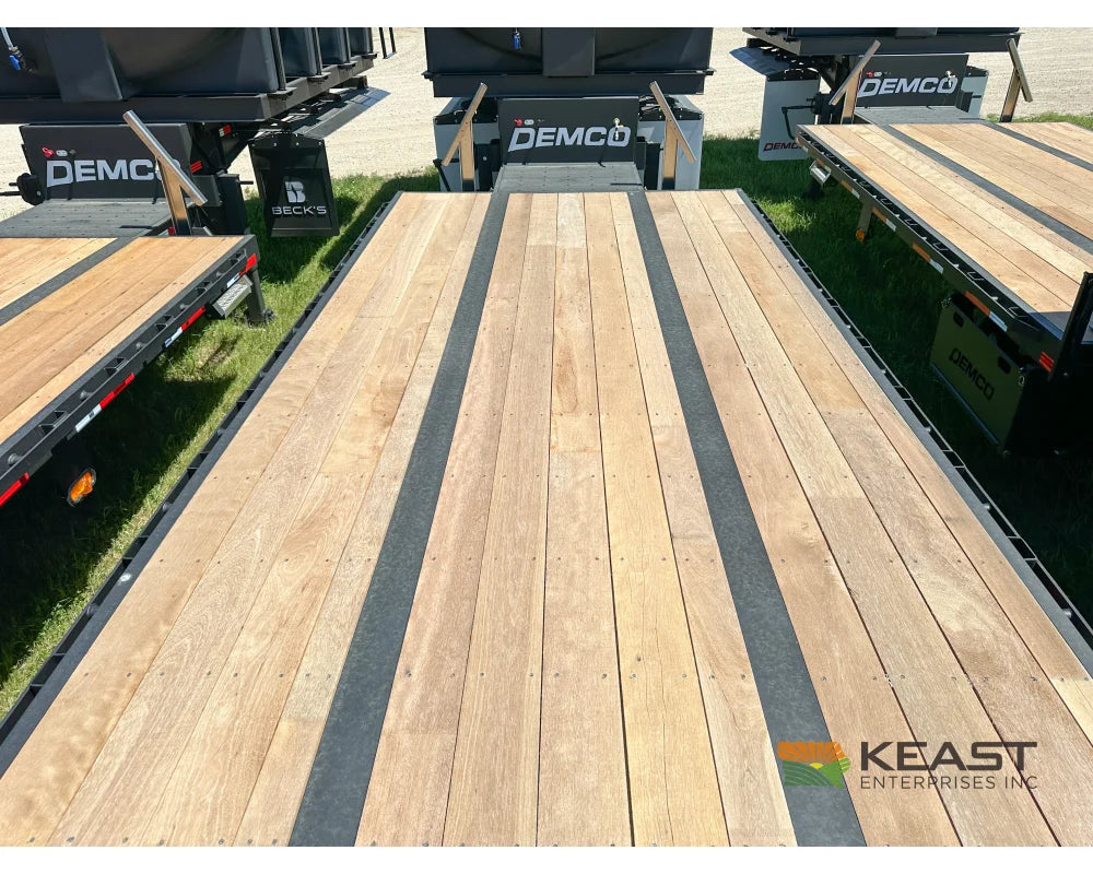 Demco 42’ Sprayer Liquid Tender Trailer - Dual 3,250 Gal Tanks 15’6’’ Deck Space Liquid Tender Trailers