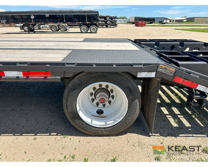 Demco 48’ Drop Deck Spread Axle Trailer - 5’ Beaver Tail Triple Ramps Air Ride Drop Deck Trailers
