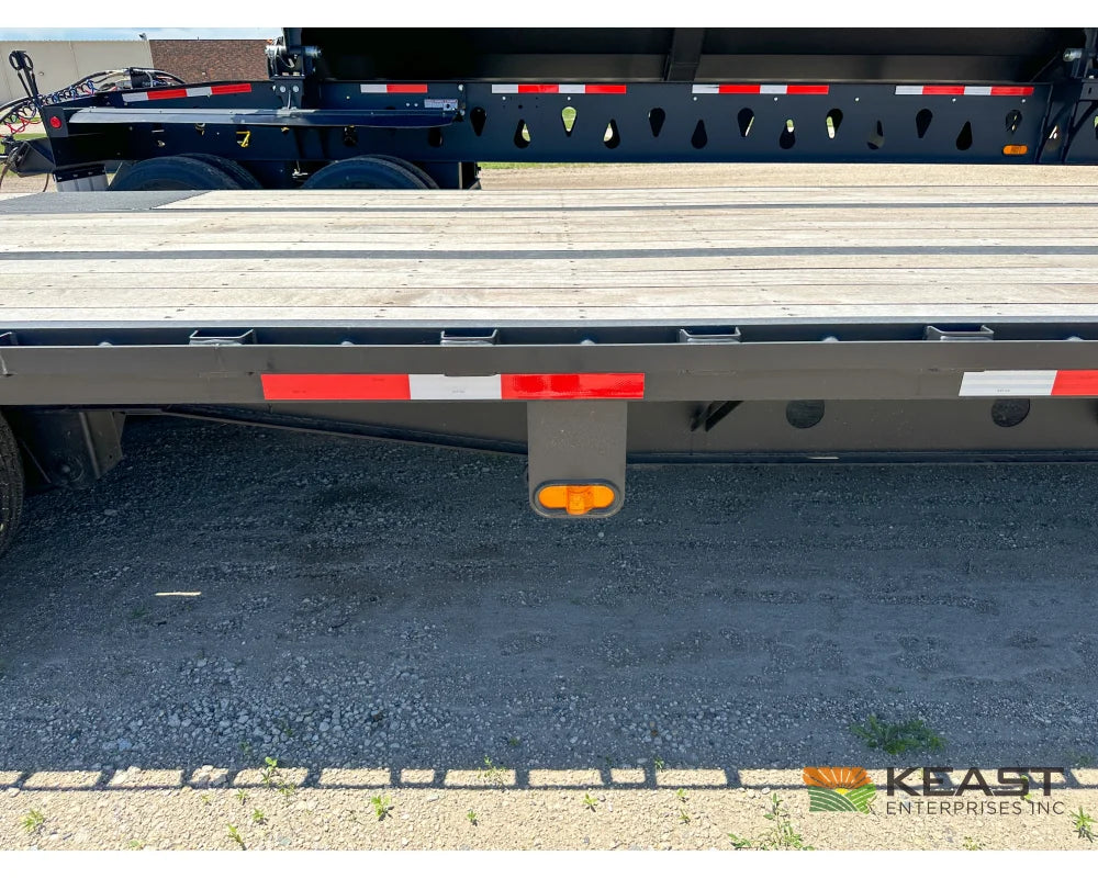 Demco 48’ Drop Deck Spread Axle Trailer - 5’ Beaver Tail Triple Ramps Air Ride Drop Deck Trailers