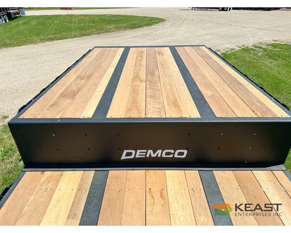 Demco 48’ Drop Deck Triple Axle Trailer 5’ Beaver Tail Triple Ramps Air Ride Drop Deck Trailers