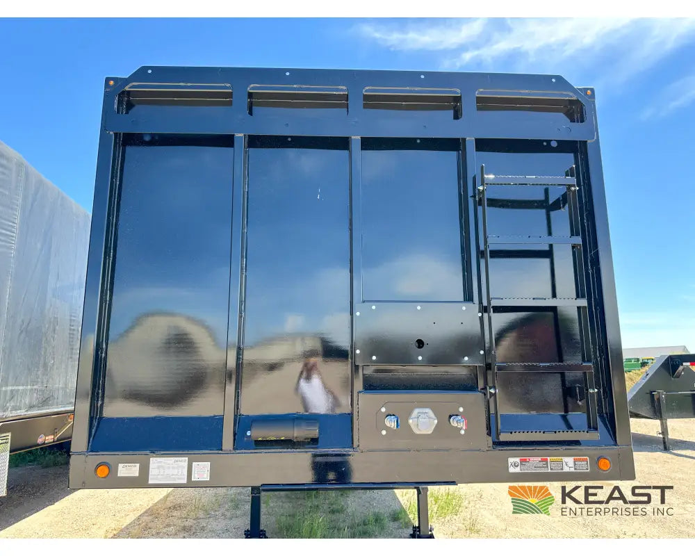 Demco 48’ Gondola Steel Scrap Trailer Spring Ride 6’ Sidewall 71 Cu Yd Capacity Gondola Trailers