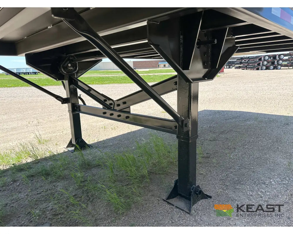 Demco 48’ Gondola Steel Scrap Trailer Spring Ride 6’ Sidewall 71 Cu Yd Capacity Gondola Trailers