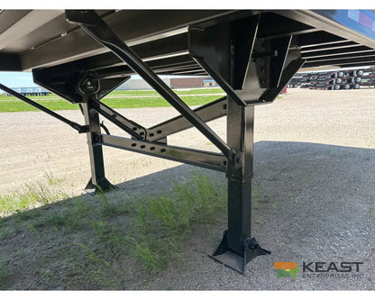 Demco 48’ Gondola Steel Scrap Trailer Spring Ride 6’ Sidewall 71 Cu Yd Capacity Gondola Trailers