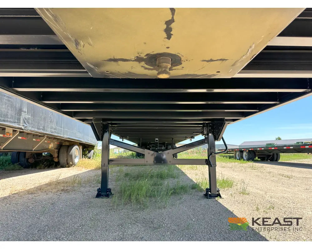 Demco 48’ Gondola Steel Scrap Trailer Spring Ride 6’ Sidewall 71 Cu Yd Capacity Gondola Trailers