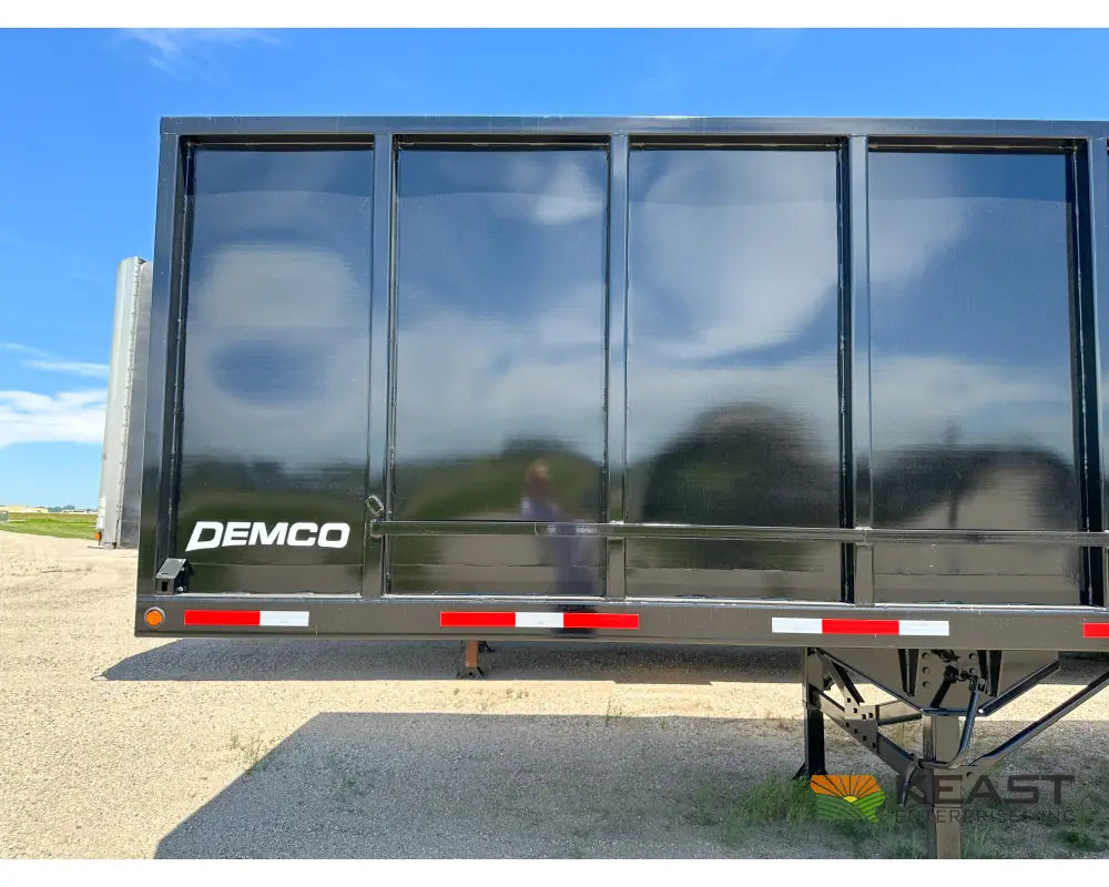Demco 48’ Gondola Steel Scrap Trailer Spring Ride 6’ Sidewall 71 Cu Yd Capacity Gondola Trailers