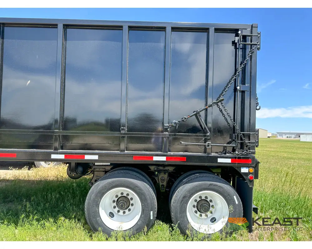 Demco 48’ Gondola Steel Scrap Trailer Spring Ride 6’ Sidewall 71 Cu Yd Capacity Gondola Trailers