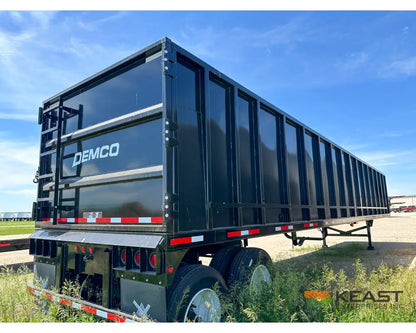 Demco 48’ Gondola Steel Scrap Trailer Spring Ride 6’ Sidewall 71 Cu Yd Capacity Gondola Trailers