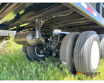 Demco 48’ Gondola Steel Scrap Trailer Spring Ride 6’ Sidewall 71 Cu Yd Capacity Gondola Trailers