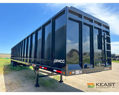 Demco 48’ Gondola Steel Scrap Trailer Spring Ride 6’ Sidewall 71 Cu Yd Capacity Gondola Trailers