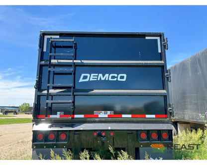 Demco 48’ Gondola Steel Scrap Trailer Spring Ride 6’ Sidewall 71 Cu Yd Capacity Gondola Trailers