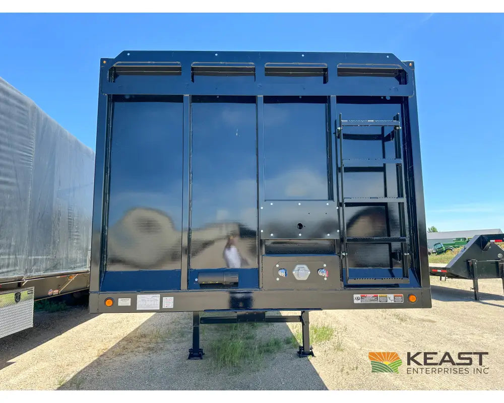 Demco 48’ Gondola Steel Scrap Trailer Spring Ride 6’ Sidewall 71 Cu Yd Capacity Gondola Trailers