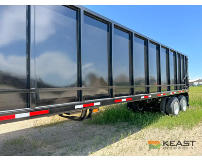 Demco 48’ Gondola Steel Scrap Trailer Spring Ride 6’ Sidewall 71 Cu Yd Capacity Gondola Trailers