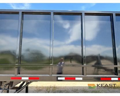 Demco 48’ Gondola Steel Scrap Trailer Spring Ride 6’ Sidewall 71 Cu Yd Capacity Gondola Trailers
