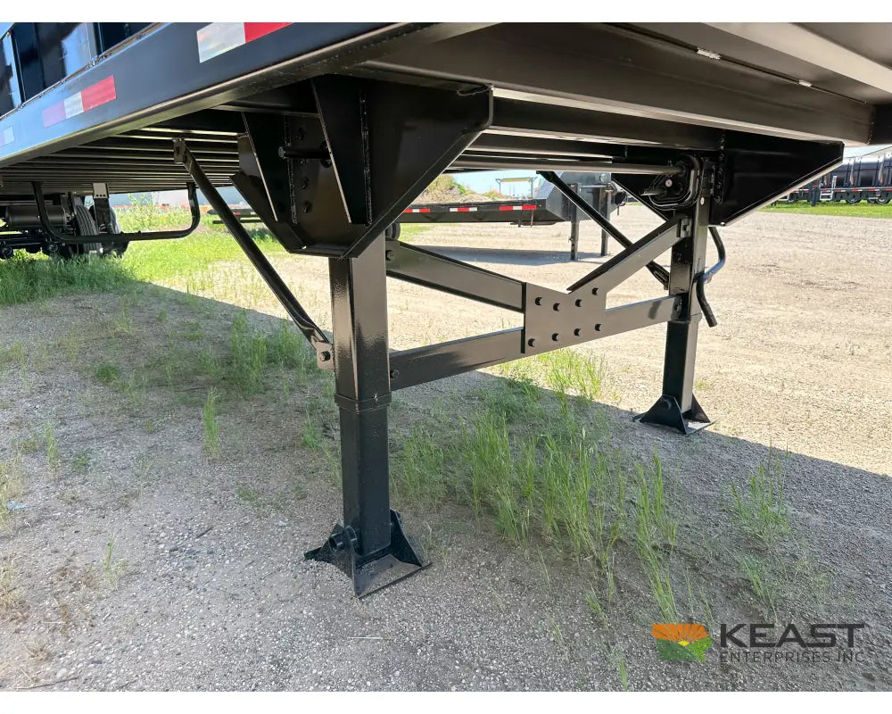 Demco 48’ Gondola Steel Scrap Trailer Spring Ride 6’ Sidewall 71 Cu Yd Capacity Gondola Trailers