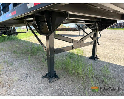 Demco 48’ Gondola Steel Scrap Trailer Spring Ride 6’ Sidewall 71 Cu Yd Capacity Gondola Trailers