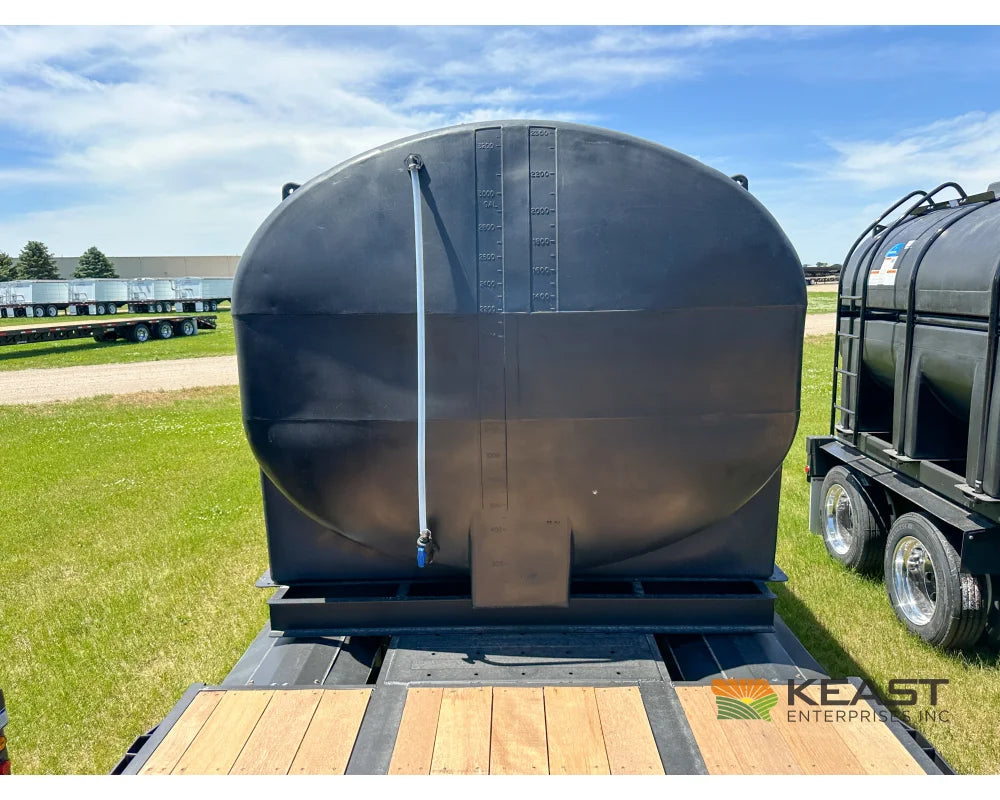 Demco 48’ Sprayer Liquid Tender Trailer Dual 3,250 Gal Tanks 21’ Deck Space Liquid Tender Trailers