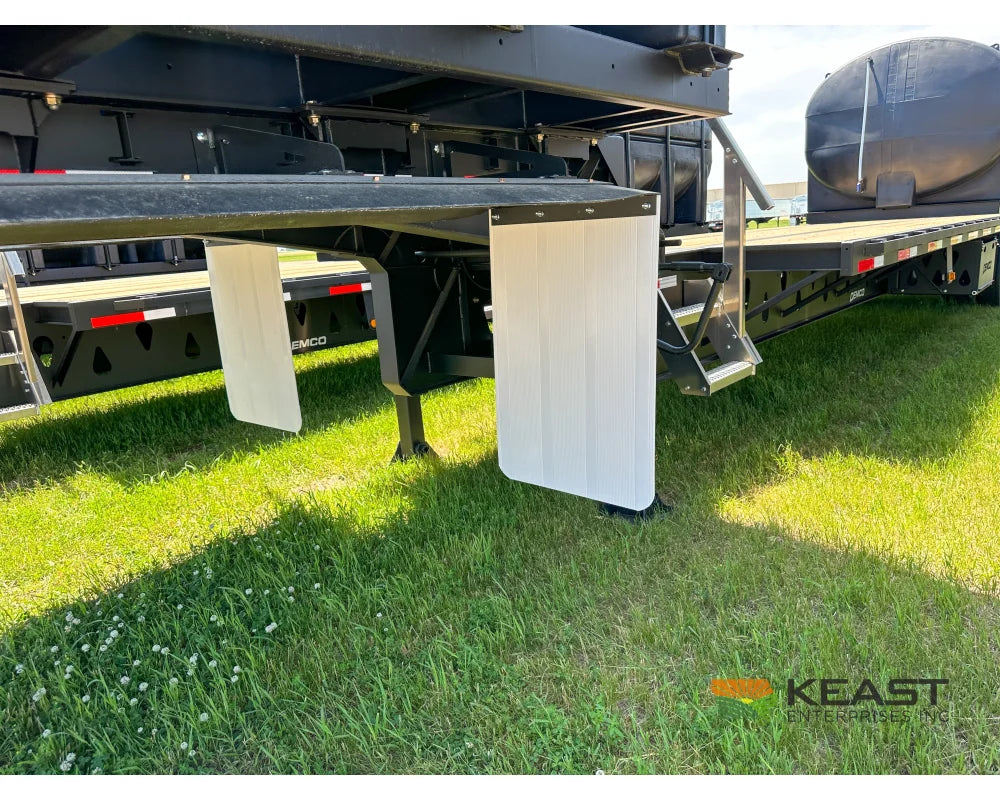 Demco 48’ Sprayer Liquid Tender Trailer Dual 3,250 Gal Tanks 21’ Deck Space Liquid Tender Trailers