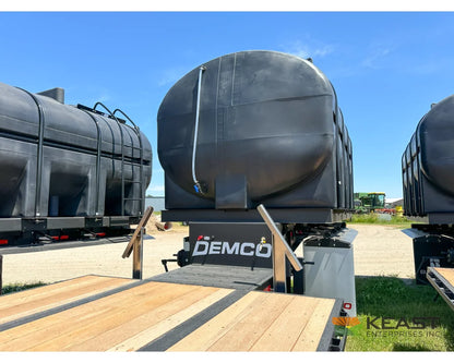 Demco 48’ Sprayer Liquid Tender Trailer Dual 3,250 Gal Tanks 21’ Deck Space Liquid Tender Trailers