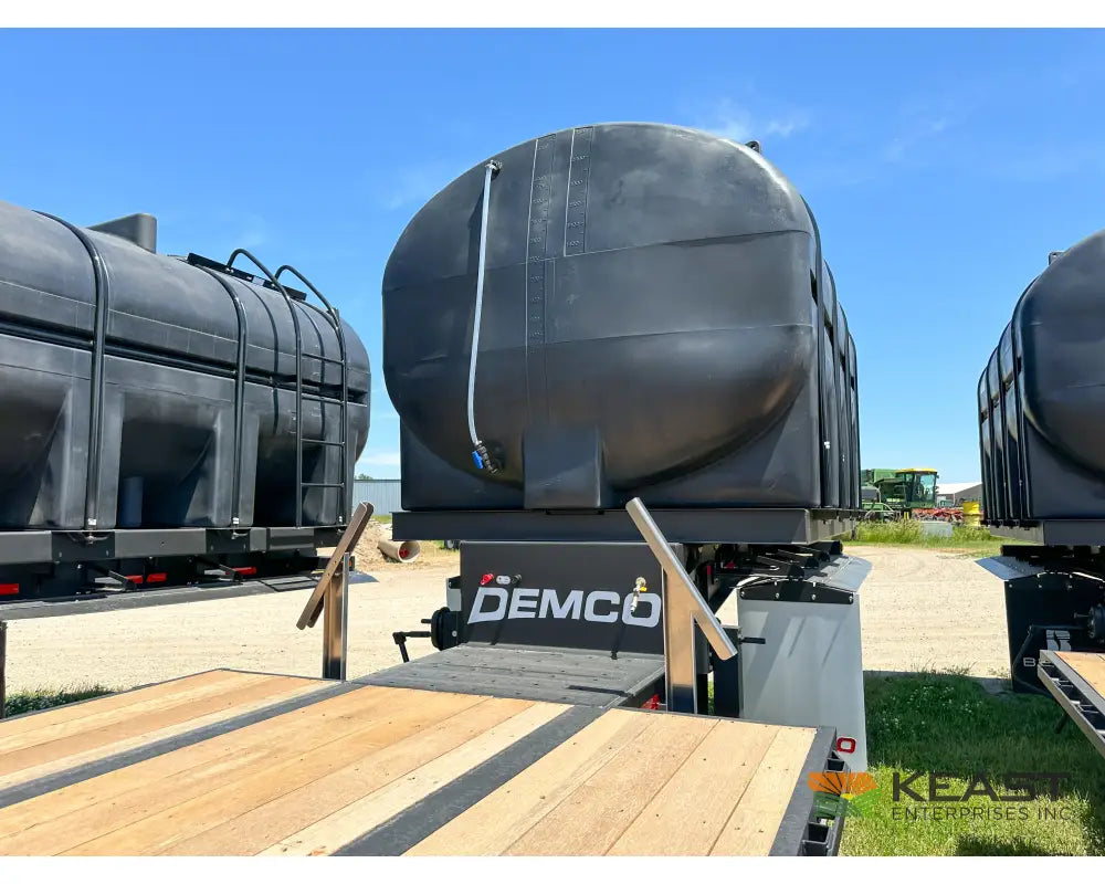 Demco 48’ Sprayer Liquid Tender Trailer Dual 3,250 Gal Tanks 21’ Deck Space Liquid Tender Trailers