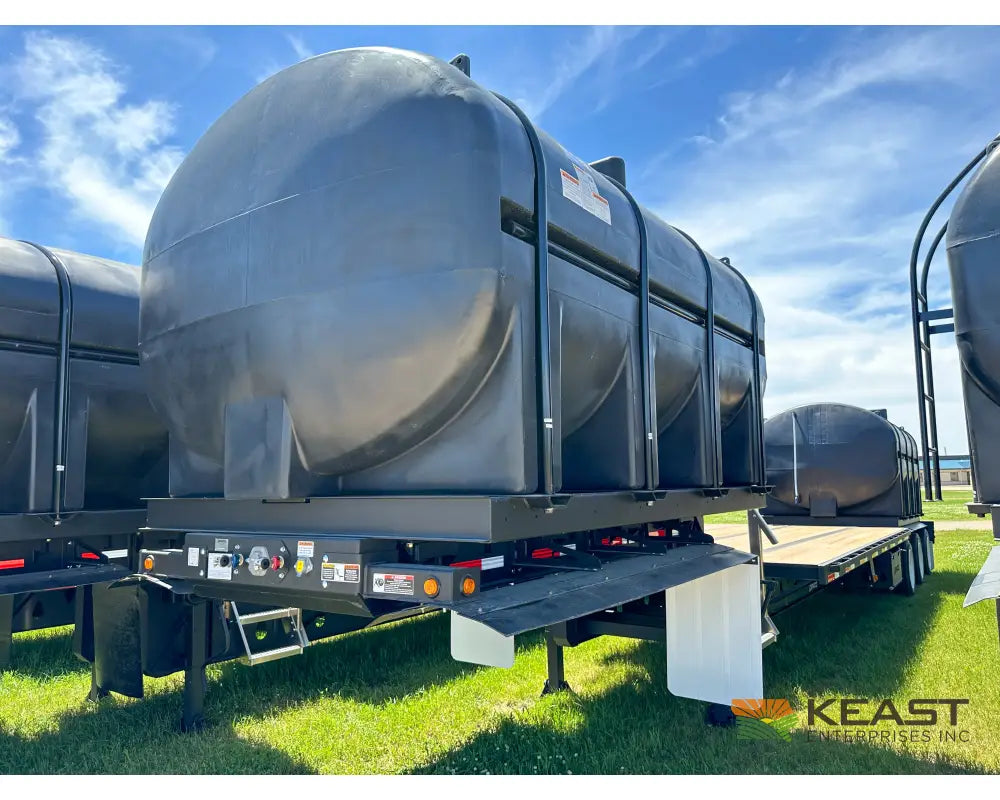 Demco 48’ Sprayer Liquid Tender Trailer Dual 3,250 Gal Tanks 21’ Deck Space Liquid Tender Trailers