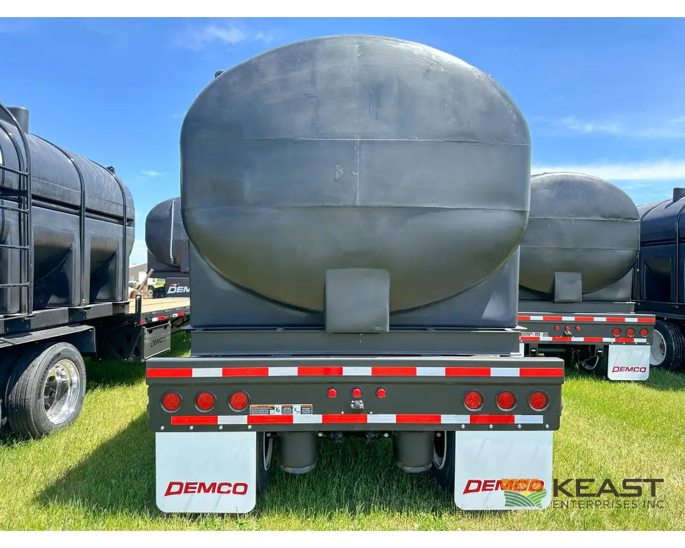 Demco 48’ Sprayer Liquid Tender Trailer Dual 3,250 Gal Tanks 21’ Deck Space Liquid Tender Trailers