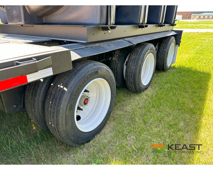 Demco 48’ Sprayer Liquid Tender Trailer Dual 3,250 Gal Tanks 21’ Deck Space Liquid Tender Trailers