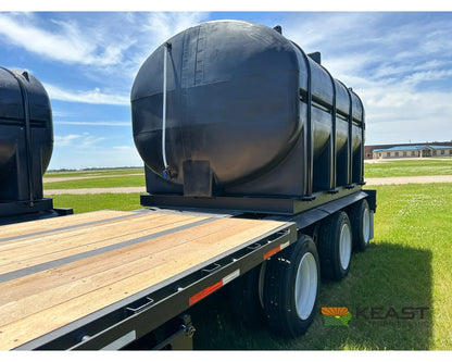 Demco 48’ Sprayer Liquid Tender Trailer Dual 3,250 Gal Tanks 21’ Deck Space Liquid Tender Trailers
