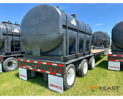 Demco 48’ Sprayer Liquid Tender Trailer Dual 3,250 Gal Tanks 21’ Deck Space Liquid Tender Trailers