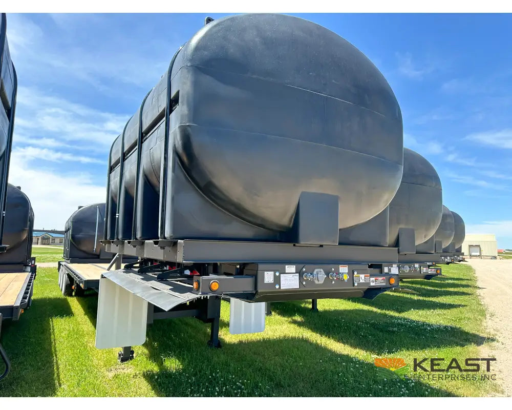 Demco 48’ Sprayer Liquid Tender Trailer Dual 3,250 Gal Tanks 21’ Deck Space Liquid Tender Trailers