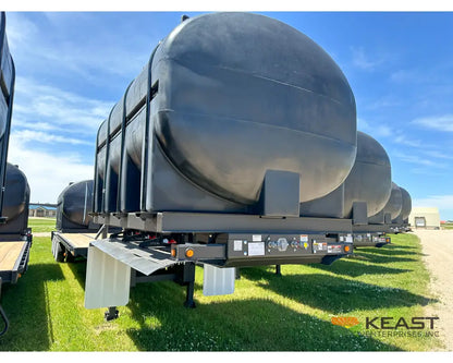 Demco 48’ Sprayer Liquid Tender Trailer Dual 3,250 Gal Tanks 21’ Deck Space Liquid Tender Trailers