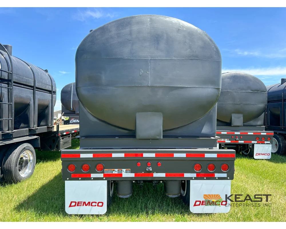 Demco 48’ Sprayer Liquid Tender Trailer Dual 3,250 Gal Tanks 21’ Deck Space Liquid Tender Trailers