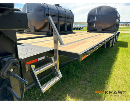 Demco 48’ Sprayer Liquid Tender Trailer Dual 3,250 Gal Tanks 21’ Deck Space Liquid Tender Trailers