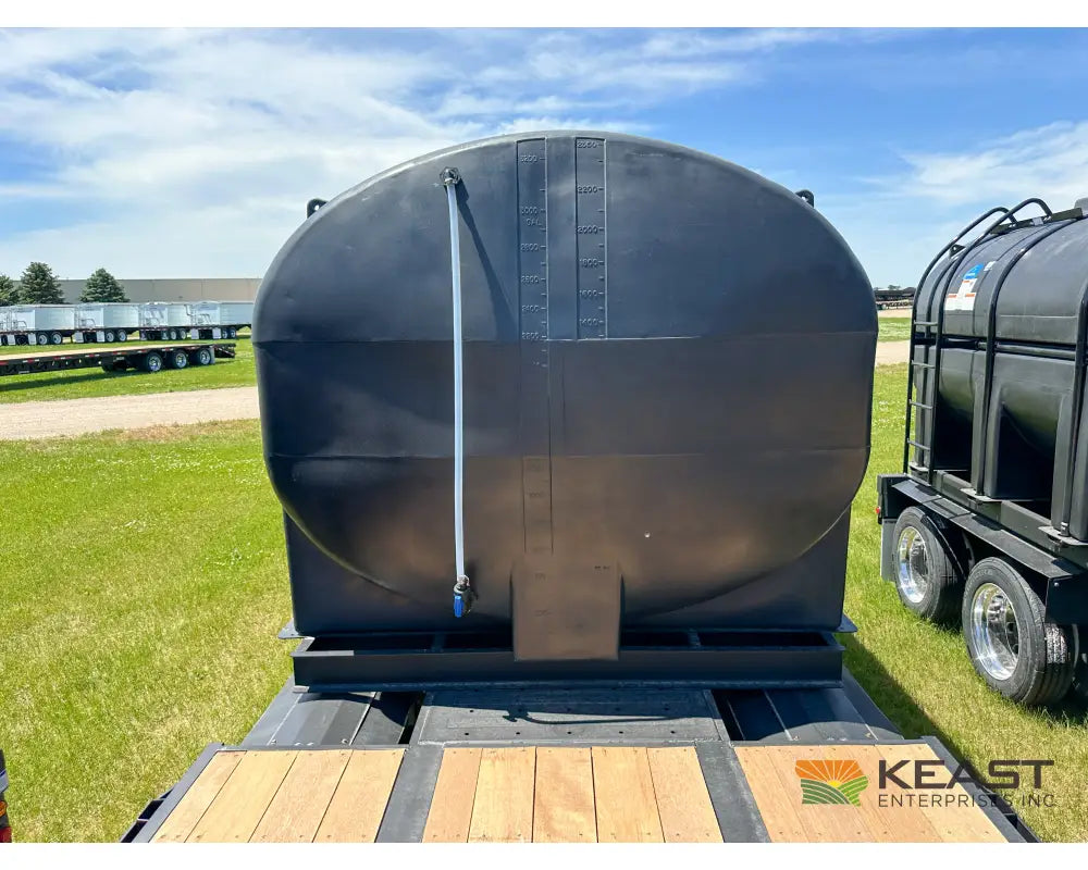 Demco 48’ Sprayer Liquid Tender Trailer Dual 3,250 Gal Tanks 21’ Deck Space Liquid Tender Trailers