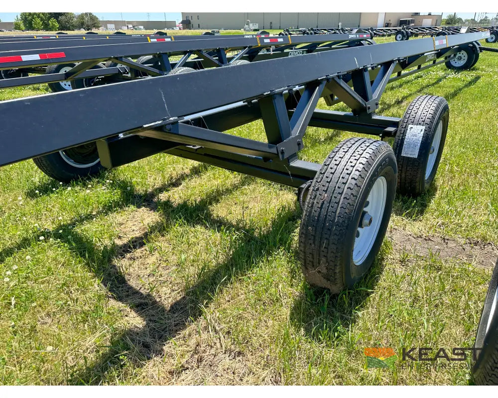 Demco HT38 38’ Header Trailer - 6,000 lb Flex Axles Braking Axle Header Trailers