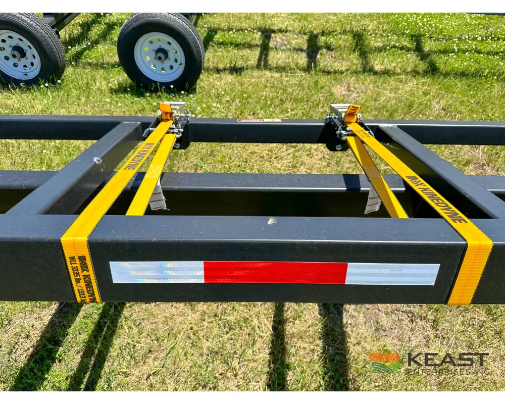 Demco HT38 38’ Header Trailer - 6,000 lb Flex Axles Braking Axle Header Trailers