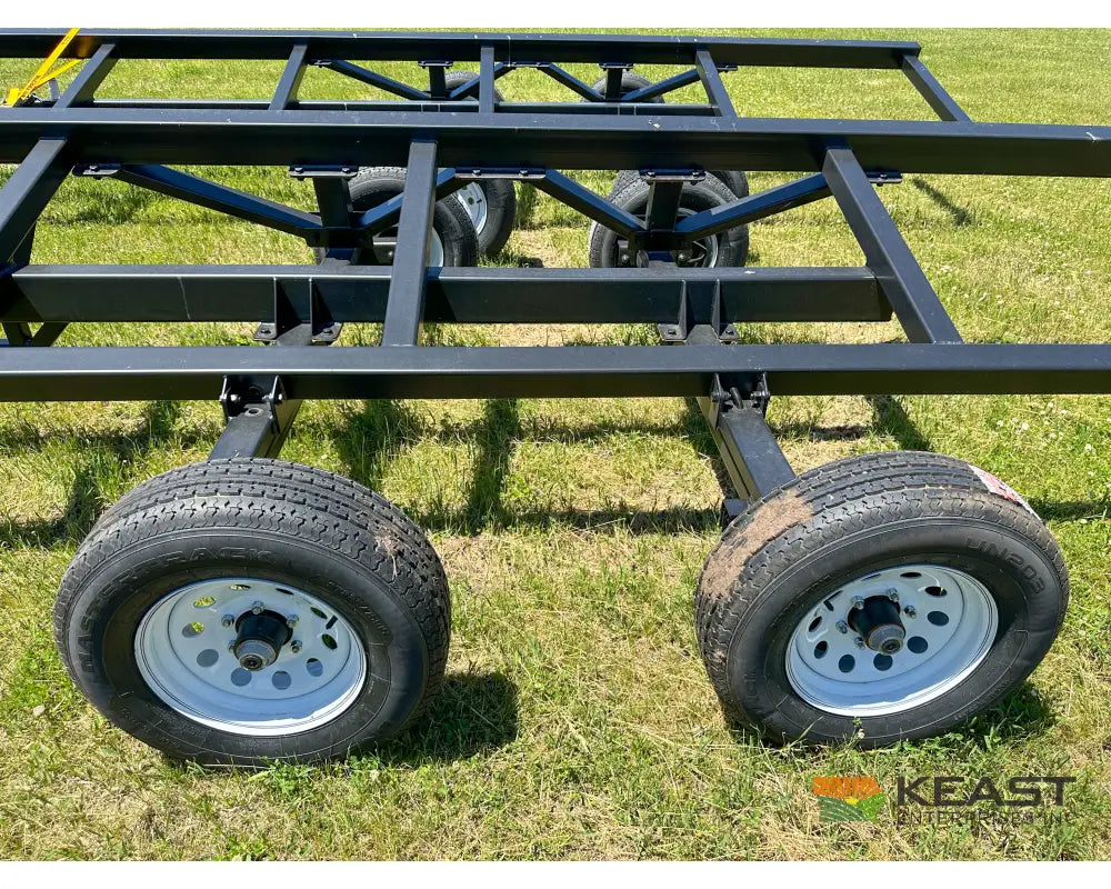 Demco HT38 38’ Header Trailer - 6,000 lb Flex Axles Braking Axle Header Trailers