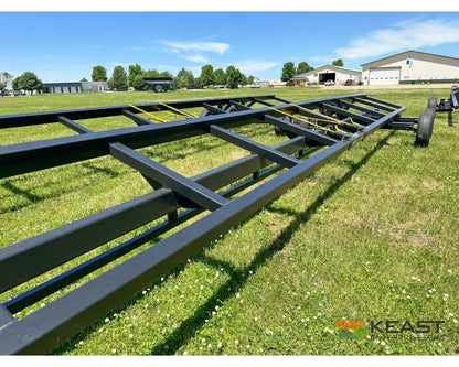 Demco HT38 38’ Header Trailer - 6,000 lb Flex Axles Braking Axle Header Trailers