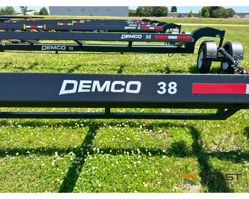 Demco HT38 38’ Header Trailer - 6,000 lb Flex Axles Braking Axle Header Trailers