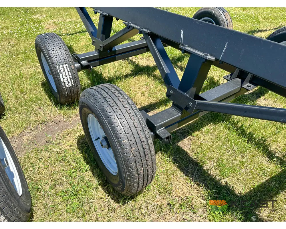 Demco HT38 38’ Header Trailer - 6,000 lb Flex Axles Braking Axle Header Trailers