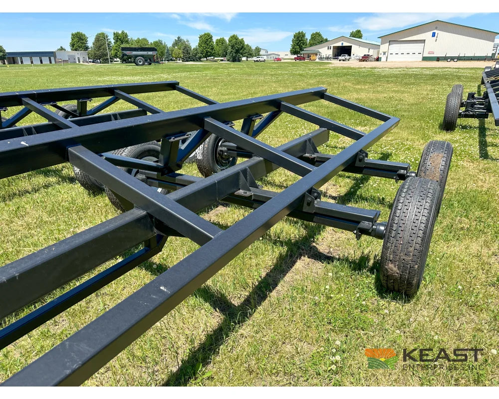 Demco HT38 38’ Header Trailer - 6,000 lb Flex Axles Braking Axle Header Trailers
